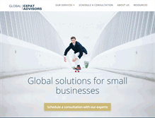 Tablet Screenshot of globalexpatadvisors.com